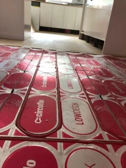 CircofloPro Water Underfloor Heating Kit 22m2 -Insulation Superstore Sales lowdeck install shotjpg 11