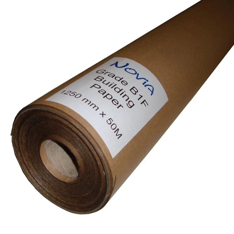 Novia B1F Lower Grade Building Paper To BS 1521 - 50m X 1.25m 3 Novia B1F Lower Grade Building Paper To BS 1521 - 50m X 1.25m