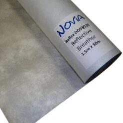 Novia Reflex Reflective Roof & Wall Breathable Membrane - 50m X 1.5m
