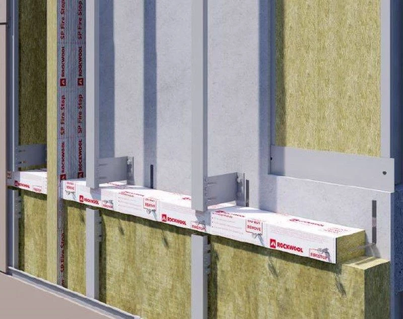 Rockwool NyRock Rainscreen 032 Stone Wool Cladding Insulation 4 Rockwool NyRock Rainscreen 032 Stone Wool Cladding Insulation - Image 2