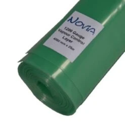 Novia Polythene Vapour Control Layer 1200 Gauge - 4m X 25m Roll