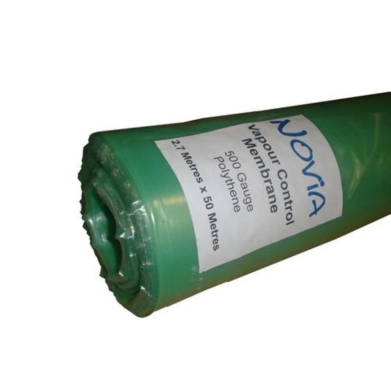 Novia Polythene Vapour Control Layer 500 Gauge - 2.7m X 50m Roll 4 Novia Polythene Vapour Control Layer 500 Gauge - 2.7m X 50m Roll - Image 2