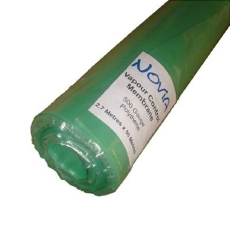 Novia Polythene Vapour Control Layer 500 Gauge - 2.7m X 50m Roll 3 Novia Polythene Vapour Control Layer 500 Gauge - 2.7m X 50m Roll