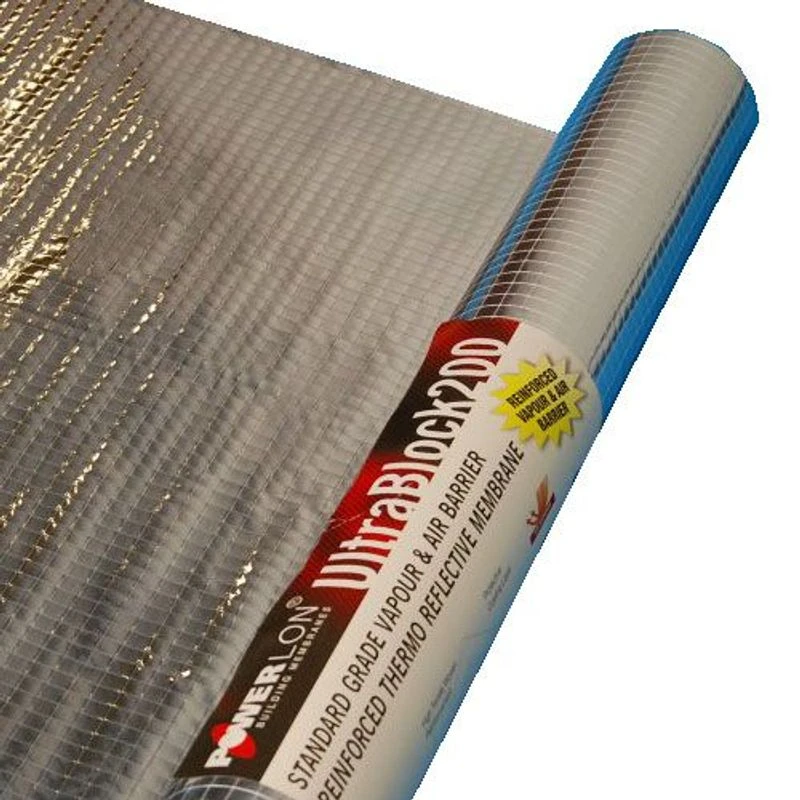 Powerlon Ultrablock 200 Vapour Control Layer - 1.6m X 50m 3 Powerlon Ultrablock 200 Vapour Control Layer - 1.6m X 50m