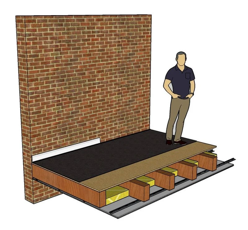 Regupol 3912 Timber Acoustic Underlay - 6mm X 1m X 15m 4 Regupol 3912 Timber Acoustic Underlay - 6mm X 1m X 15m - Image 2