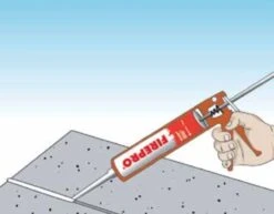 ROCKWOOL Fire Rated Silicone Sealant 310ml (25 Units Per Box) -Insulation Superstore Sales rockwool fire resistant silicone sealant application n2jzb09lhl