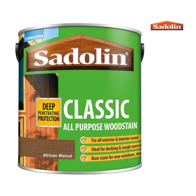 Sadolin Classic All Purpose Woodstain 2.5l 3 Sadolin Classic All Purpose Woodstain 2.5l