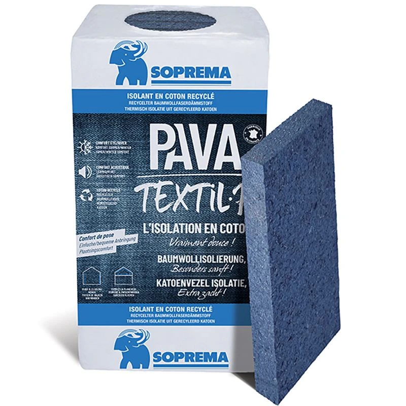 Soprema Pavatextil P Cotton-Fibre Based Insulation Pack 3 Soprema Pavatextil P Cotton-Fibre Based Insulation Pack