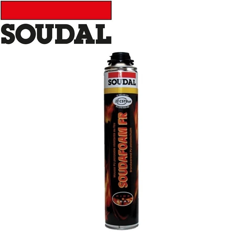 Soudal SOUDAFOAM FR Gun Grade 750ml - Box Of 12 4 Soudal SOUDAFOAM FR Gun Grade 750ml - Box Of 12 - Image 2