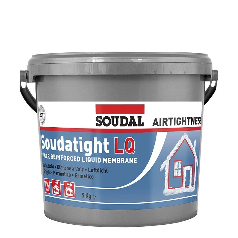 Soudal Soudatight LQ Airtight Liquid Membrane 4.5kg Black 3 Soudal Soudatight LQ Airtight Liquid Membrane 4.5kg Black