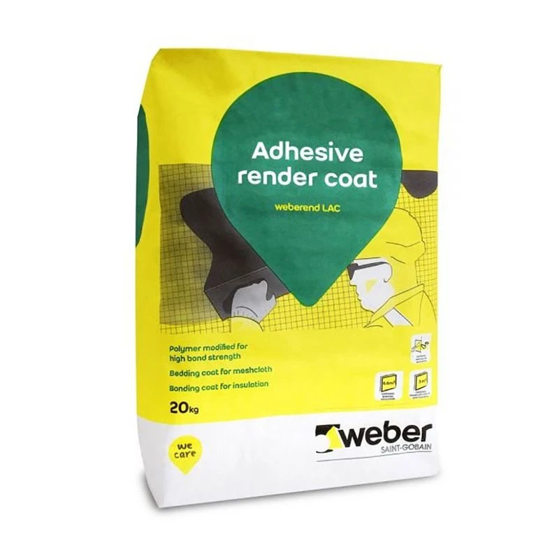 Saint Gobain Weberend LAC Adhesive Render Coat - 20kg 3 Saint Gobain Weberend LAC Adhesive Render Coat - 20kg