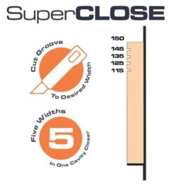 SuperCLOSE Insulated Cavity Closer 2400mm X 100-150mm - Pack Of 10 9 SuperCLOSE Insulated Cavity Closer 2400mm X 100-150mm - Pack Of 10 -Insulation Superstore Sales superclose insulated cavity closer 4 jiic0gfeem