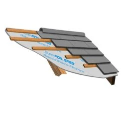 Reflective Breather Membrane Felt Underlay SuperFOIL SFBB - 25m X 1.5m 9 Reflective Breather Membrane Felt Underlay SuperFOIL SFBB - 25m X 1.5m -Insulation Superstore Sales superfoil sfbb installed ytoan688ym