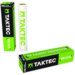 Taktec C600 FR+ White Premium Carpet Protector - 60m2 Coverage 9 Taktec C600 FR+ White Premium Carpet Protector - 60m2 Coverage -Insulation Superstore Sales taktec c600 fr white premium carpet protector 60m2 coverage