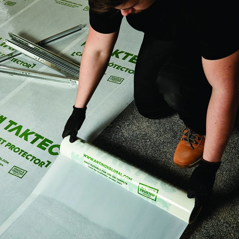 Taktec C600 FR+ White Premium Carpet Protector - 60m2 Coverage 5 Taktec C600 FR+ White Premium Carpet Protector - 60m2 Coverage - Image 3