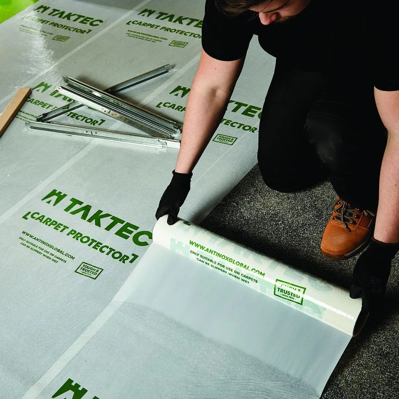 Taktec C600 White Premium Carpet Protector - 60m2 Coverage 6 Taktec C600 White Premium Carpet Protector - 60m2 Coverage - Image 4