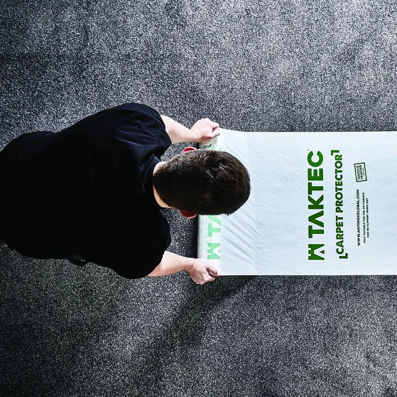 Taktec C600 White Premium Carpet Protector - 60m2 Coverage 3 Taktec C600 White Premium Carpet Protector - 60m2 Coverage