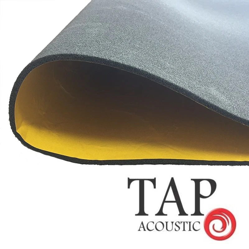 Tap Acoustic Class O 12mm Self Adhesive Backed Acoustic Insulation Foam Sheet - 1.2m X 2m 4 Tap Acoustic Class O 12mm Self Adhesive Backed Acoustic Insulation Foam Sheet - 1.2m X 2m - Image 2