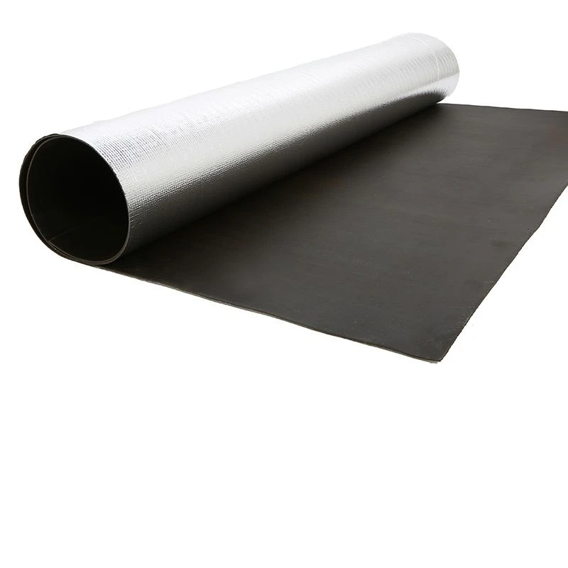Tap Acoustic Barrier Mat Class O Foil Faced Self Adhesive Backed 10kg - 1.2m X 2m 3 Tap Acoustic Barrier Mat Class O Foil Faced Self Adhesive Backed 10kg - 1.2m X 2m