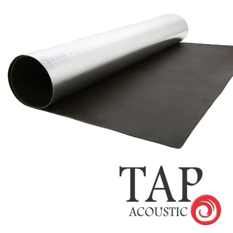 Tap Acoustic Barrier Mat Class O Foil Faced 5kg - 1.2m X 2m 4 Tap Acoustic Barrier Mat Class O Foil Faced 5kg - 1.2m X 2m - Image 2