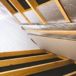 TLX Silver Thinsulex Multifoil Roofing Insulation Vapour Barrier - 1.2m X 10m Roll 12 TLX Silver Thinsulex Multifoil Roofing Insulation Vapour Barrier - 1.2m X 10m Roll -Insulation Superstore Sales tlx silver multifoil insulation loftshot