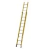 Werner Alflo Trade Fibreglass Extension Ladder - BS EN131 1 Werner Alflo Trade Fibreglass Extension Ladder - BS EN131 -Insulation Superstore Sales werner alflo fiberglass trade double extension ladder