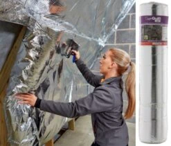 YBS SuperQuilt Lite Multifoil Insulation - 1.5m X 10m Roll 9 YBS SuperQuilt Lite Multifoil Insulation - 1.5m X 10m Roll -Insulation Superstore Sales ybs 1.5m x 10m superquilt lite insulation lifestyle 2 1