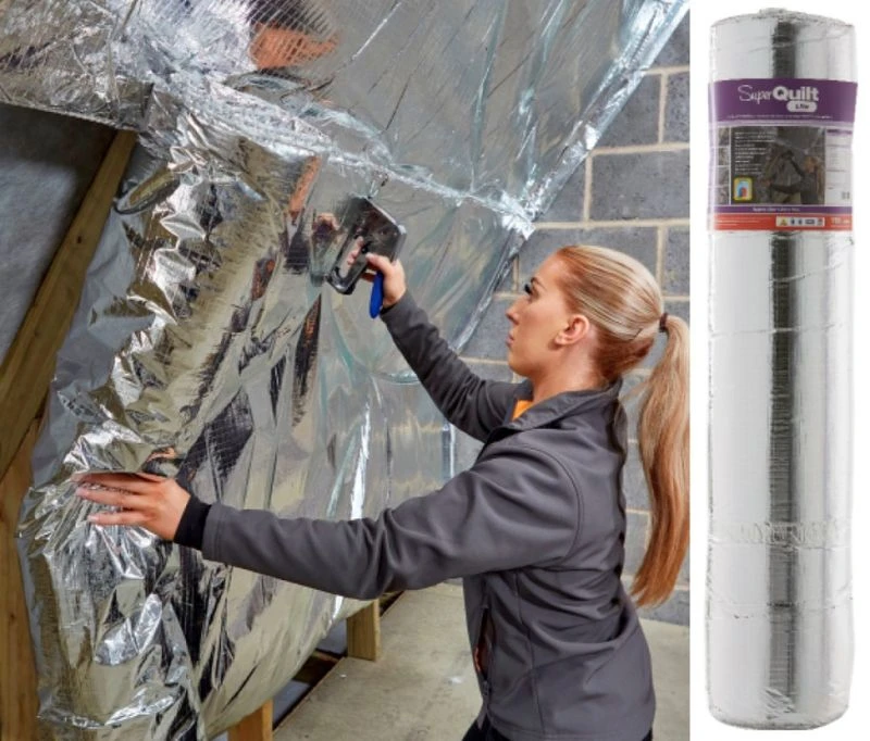 YBS SuperQuilt Lite Multifoil Insulation - 1.5m X 10m Roll 6 YBS SuperQuilt Lite Multifoil Insulation - 1.5m X 10m Roll - Image 4